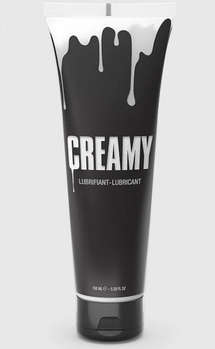 Смазка на водной основе Creamy с консистенцией спермы - 150 мл. - Strap-on-me - купить с доставкой в Калининграде