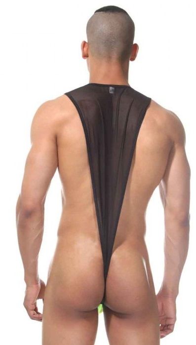 Мужское боди с контрастной вставкой - La Blinque купить с доставкой