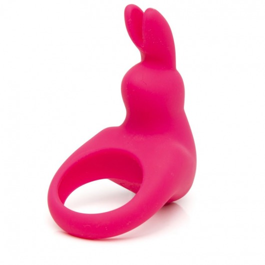 Розовое эрекционное виброкольцо Happy Rabbit Rechargeable Rabbit Cock Ring - Happy Rabbit - в Калининграде купить с доставкой