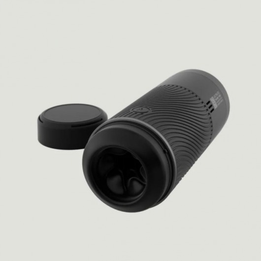 Черный мастурбатор с контролем всасывания Arcwave Pow Stroker - Arcwave - в Калининграде купить с доставкой