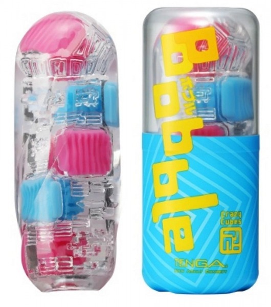 Мастурбатор Tenga Bobble Crazy Cubes - Tenga - в Калининграде купить с доставкой