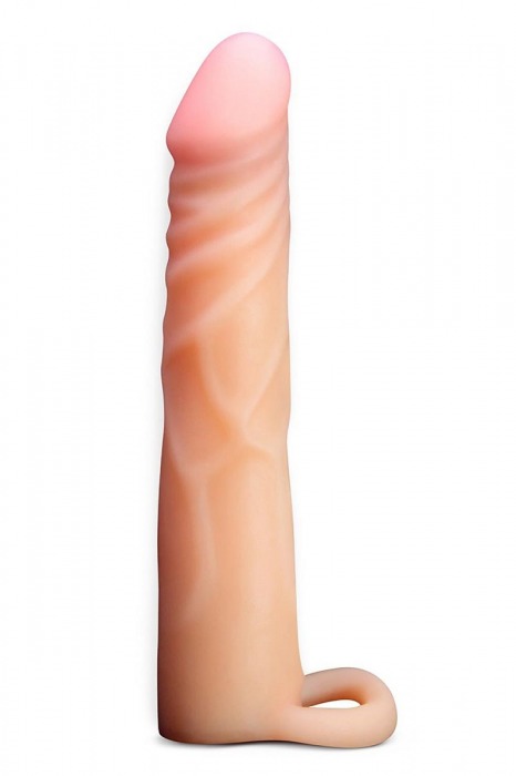 Телесная насадка на пенис Cock Xtender - 17,7 см. - Blush Novelties - в Калининграде купить с доставкой