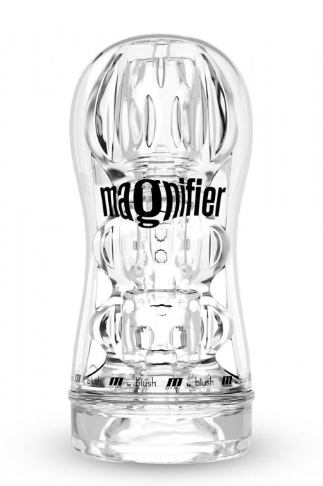 Прозрачный мастурбатор Soft and Wet Magnifier - Blush Novelties - в Калининграде купить с доставкой