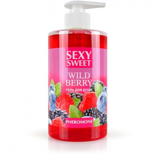 Гель для душа Sexy Sweet Wild Berry с ароматом лесных ягод и феромонами - 430 мл. -  - Магазин феромонов в Калининграде