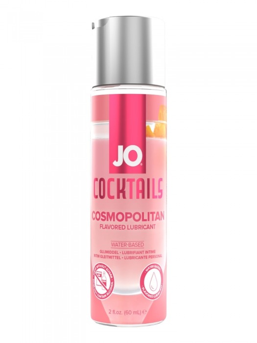 Вкусовой лубрикант на водной основе JO Cocktails Cosmopolitan - 60 мл. - System JO - купить с доставкой в Калининграде
