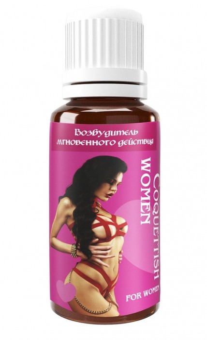 Возбудитель мгновенного действия Coquettish Women - 30 мл. - Миагра - купить с доставкой в Калининграде