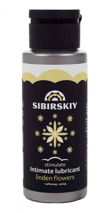 Возбуждающий интимный лубрикант SIBIRSKIY с ароматом цветков липы - 100 мл. - Sibirskiy - купить с доставкой в Калининграде