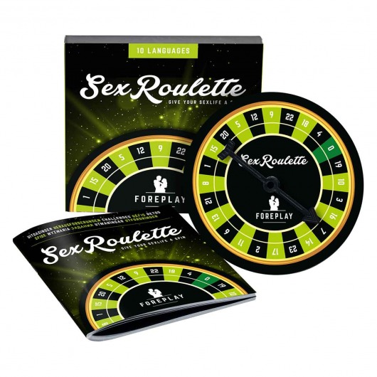 Настольная игра-рулетка Sex Roulette Foreplay - Tease&Please - купить с доставкой в Калининграде