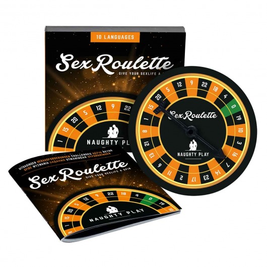 Настольная игра-рулетка Sex Roulette Naughty Play - Tease&Please - купить с доставкой в Калининграде