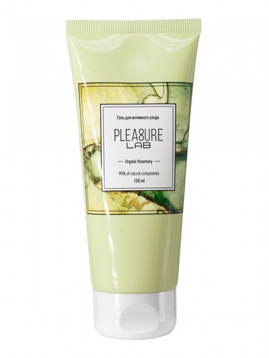 Лубрицирующий гель для интимного ухода Organic Rosemary с ароматом розмарина - 100 мл. - Pleasure Lab - купить с доставкой в Калининграде