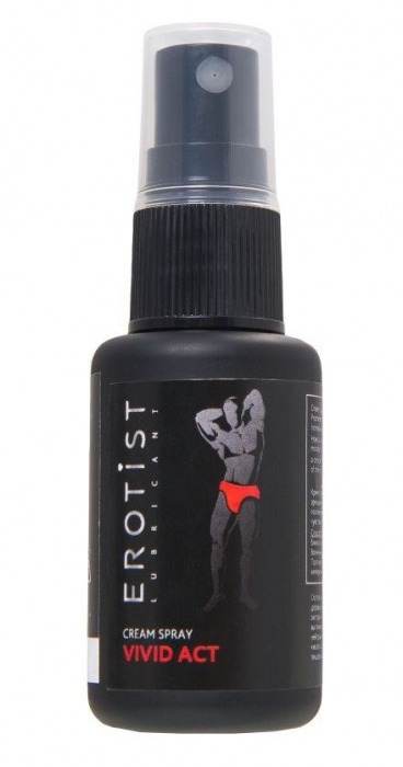 Возбуждающий крем-спрей для мужчин Erotist Vivid Act - 30 мл. - Erotist Lubricants - купить с доставкой в Калининграде