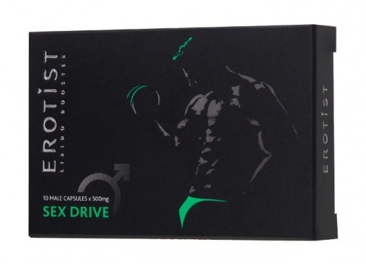 Капсулы для мужчин для повышения либидо Erotist SEX DRIVE - 10 капсул (500 мг.) - Erotist Libido Booster - купить с доставкой в Калининграде