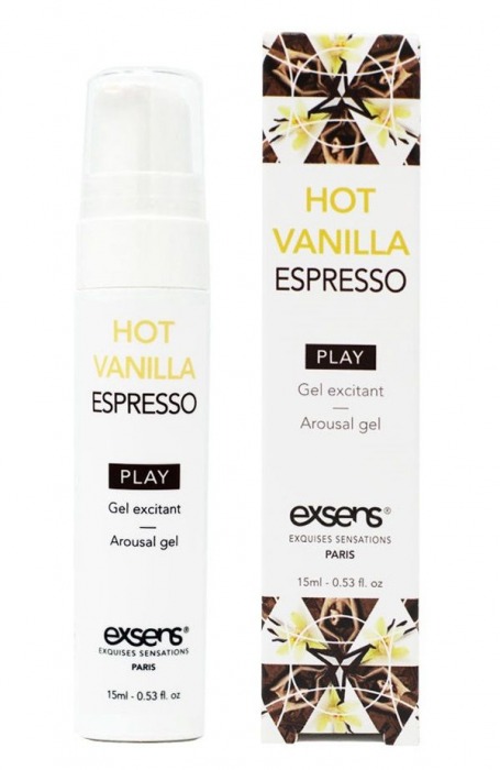 Возбуждающий гель Hot Vanilla Espresso Arousal Gel - 15 мл. - Exsens - купить с доставкой в Калининграде