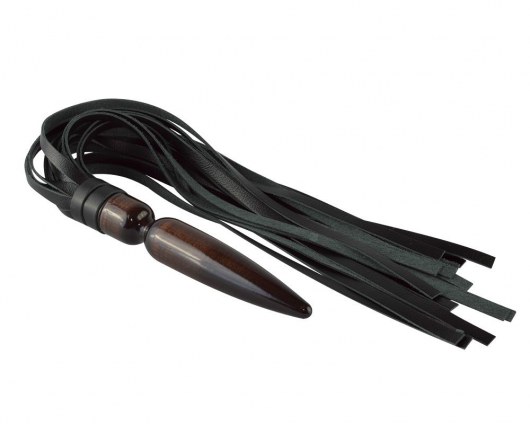 Чёрная плеть  Комета  - 60 см. - Sitabella - купить с доставкой в Калининграде