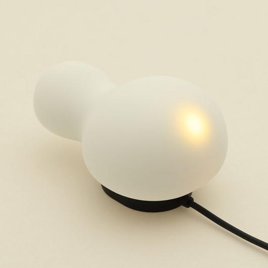 Белый вибратор Iroha Yukidaruma - Tenga