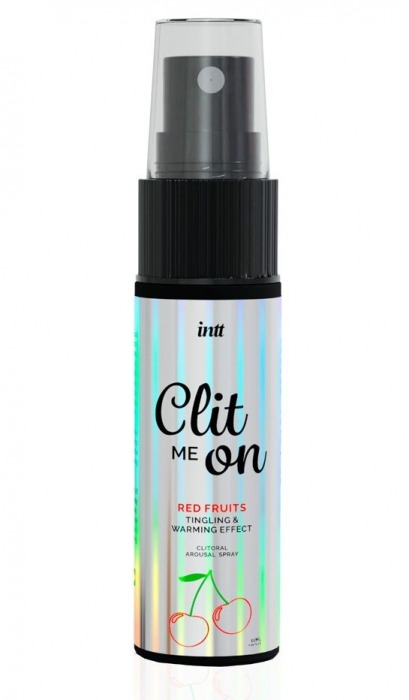 Клиторальный возбуждающий спрей Clit Me On Red Fruits - 12 мл. - INTT - купить с доставкой в Калининграде