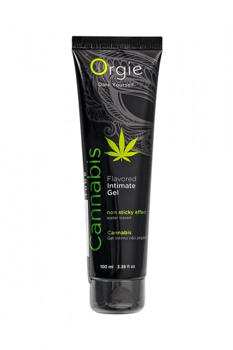 Интимный гель на водной основе ORGIE Lube Tube Cannabis - 100 мл. - ORGIE - купить с доставкой в Калининграде