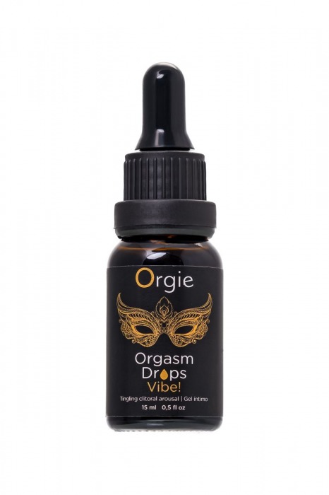 Возбуждающий гель для клитора ORGIE Orgasm Drops Vibe - 15 мл. - ORGIE - купить с доставкой в Калининграде