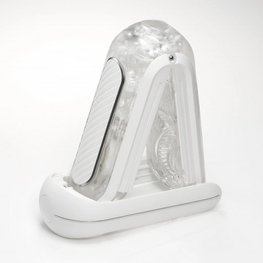 Белый мастурбатор Tenga Flip Zero Gravity с вибрацией - Tenga - в Калининграде купить с доставкой