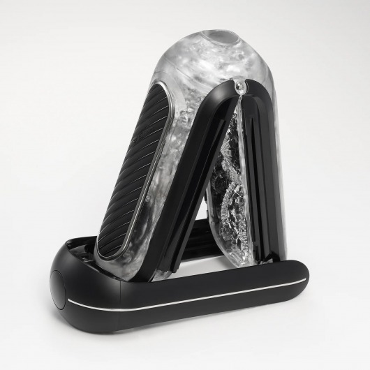 Черный мастурбатор Tenga Flip Zero Gravity с вибрацией - Tenga - в Калининграде купить с доставкой