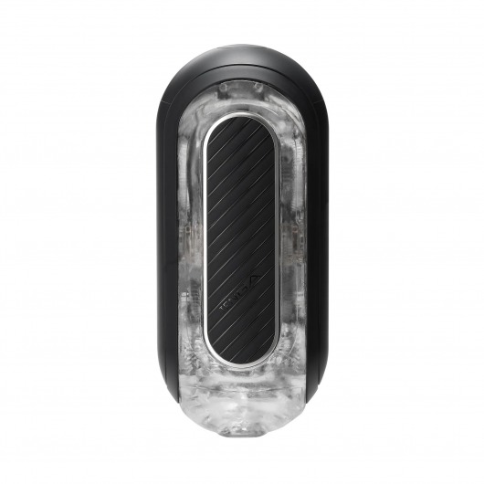 Черный мастурбатор Tenga Flip Zero Gravity с вибрацией - Tenga - в Калининграде купить с доставкой