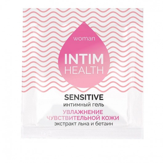 Саше интимного геля на водной основе Intim Health Sensitive - 3 гр. - Биоритм - купить с доставкой в Калининграде