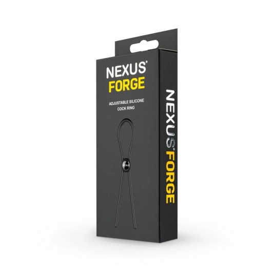 Черное эрекционное лассо Nexus Forge Single - Nexus Range - в Калининграде купить с доставкой
