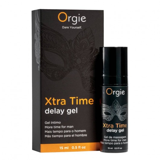 Продлевающий гель Orgie Xtra Time Delay Gel - 15 мл. - ORGIE - купить с доставкой в Калининграде