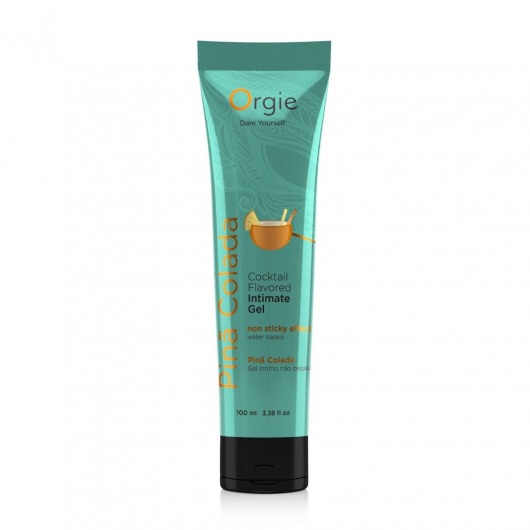 Съедобный интимный гель Orgie Lube Tube Cocktail Pina Colada - 100 мл. - ORGIE - купить с доставкой в Калининграде