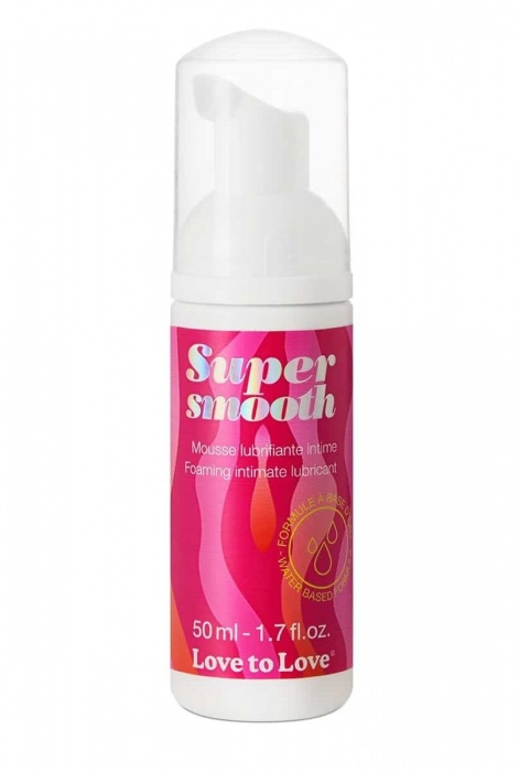 Лубрикант нежнейшая пенка Super Smooth Foaming Intime Lubricant - 50 мл. - Love to Love - купить с доставкой в Калининграде