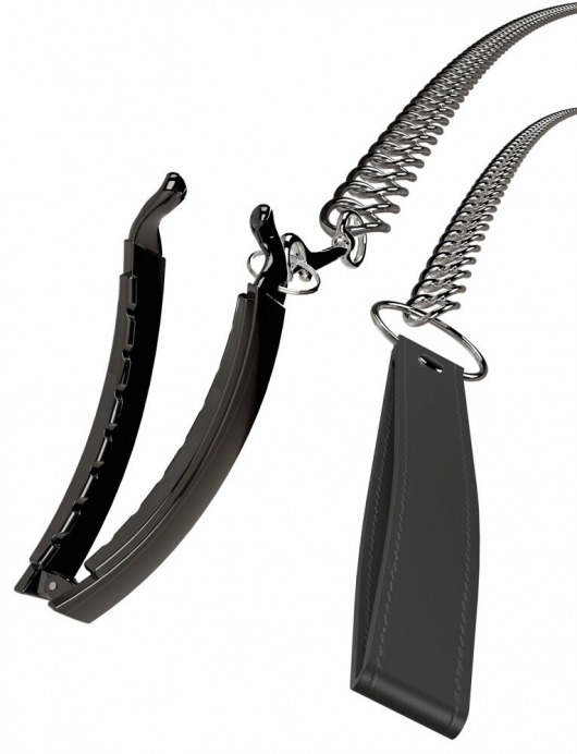 Зажим для половых губ с поводком Pussy Clamp With A Leash - Orion - купить с доставкой в Калининграде