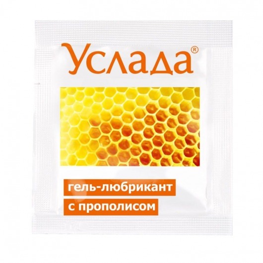Гель-лубрикант «Услада с прополисом» - 3 гр. - Биоритм - купить с доставкой в Калининграде