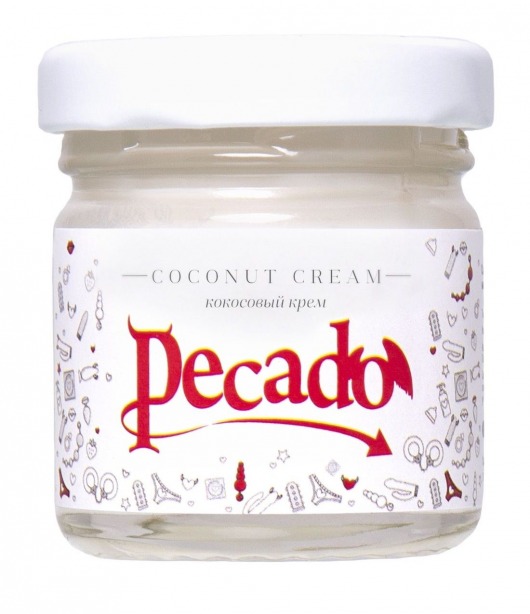 Массажная свеча Сoconut Cream - 35 мл. - Pecado - купить с доставкой в Калининграде