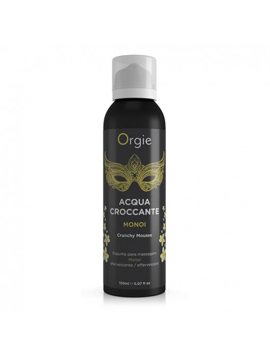 Хрустящая пенка для массажа Orgie Acqua Croccante Monoi с ароматом моной - 150 мл. - ORGIE - купить с доставкой в Калининграде