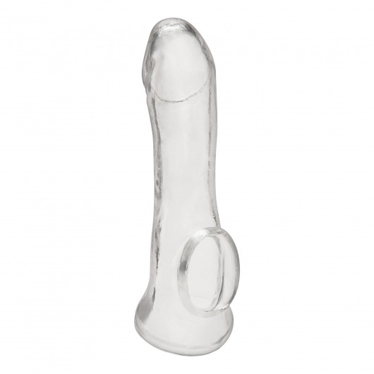 Прозрачная насадка на пенис Transparent Penis Enhancing Sleeve Extension - 15,9 см. - BlueLine - в Калининграде купить с доставкой
