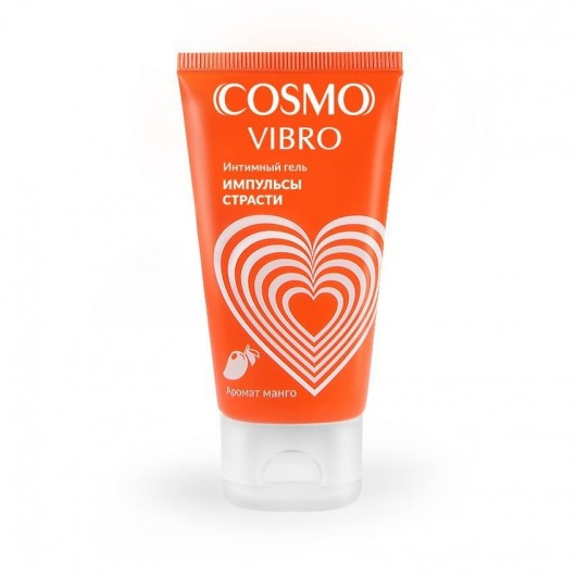 Возбуждающий интимный гель Cosmo Vibro с ароматом манго - 50 гр. - Биоритм - купить с доставкой в Калининграде