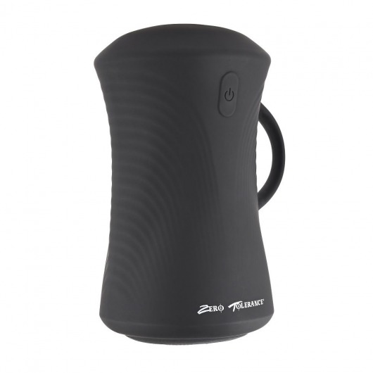 Черный вибромастурбатор с гироскопом Gyro Stroke - Zero Tolerance - в Калининграде купить с доставкой