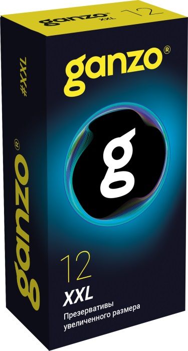 Презервативы увеличенного размера Ganzo XXL - 12 шт. - Ganzo - купить с доставкой в Калининграде