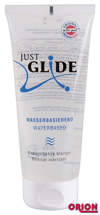Вагинальная смазка на водной основе JUSTGLIDE - 200 мл. - Orion - купить с доставкой в Калининграде