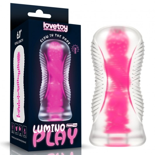 Светящийся в темноте мастурбатор 6.0 Lumino Play Masturbator - Lovetoy - в Калининграде купить с доставкой