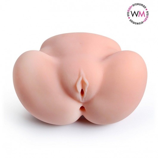 Реалистичный мастурбатор с двумя функциональными отверстиями - Erowoman-Eroman - в Калининграде купить с доставкой