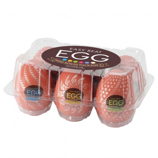 Набор из 6 мастурбаторов-яиц Tenga Egg Variety Pack V - Tenga - в Калининграде купить с доставкой