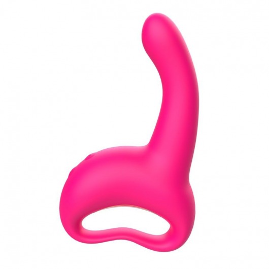 Розовый вибратор для G-стимуляции - I-MOON