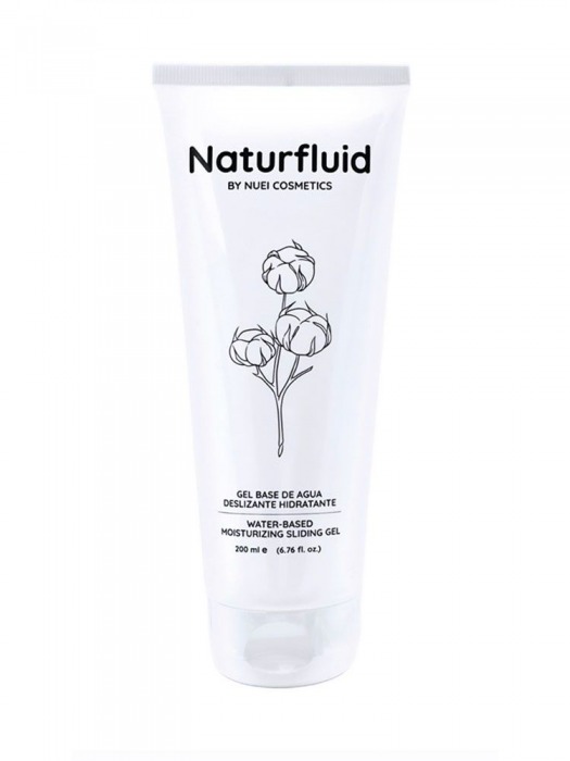 Экстраскользкий лубрикант на водной основе Nuei Naturfluid - 200 мл. - Nuei cosmetics - купить с доставкой в Калининграде