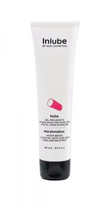 Лубрикант на водной основе Nuei Inlube с алоэ вера и ароматом маршмеллоу -100 мл. - Nuei cosmetics - купить с доставкой в Калининграде
