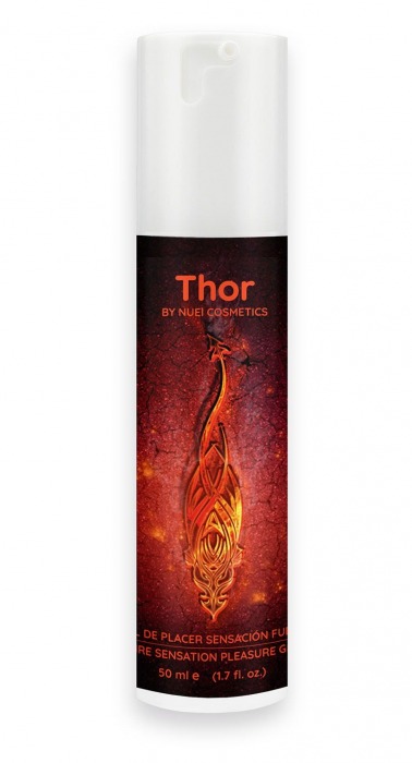 Возбуждающий унисекс гель Thor Fire Gel - 50 мл. - Nuei cosmetics - купить с доставкой в Калининграде