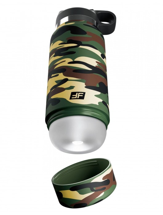 Мастурбатор в камуфляжной колбе Fap Flask - Pipedream - в Калининграде купить с доставкой