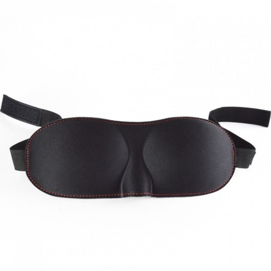 Черная маска на липучке «Комфорт» - Sitabella - купить с доставкой в Калининграде