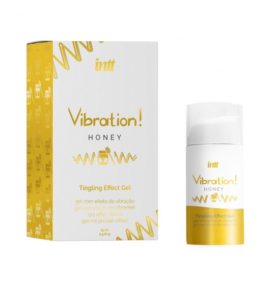 Жидкий вибратор Vibration Honey - 15 мл. - INTT - купить с доставкой в Калининграде