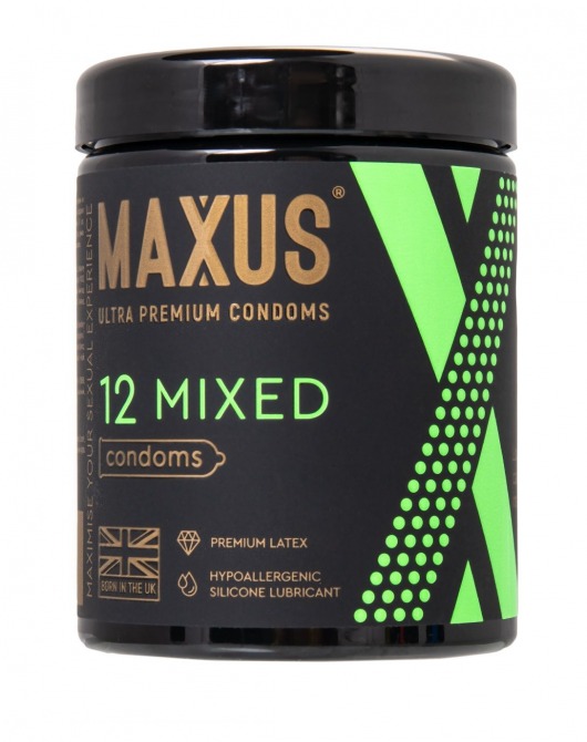 Презервативы MAXUS Mixed - 12 шт. - Maxus - купить с доставкой в Калининграде